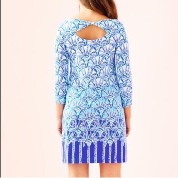 Lilly Pulitzer Dresses Lilly Pulitzer Bay Dress Whisper Blue - Picture 2 of 8